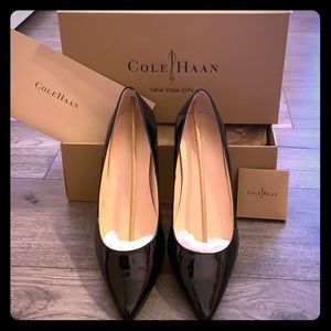 Cole Haan Air Juliana Pump 45 Black Patent